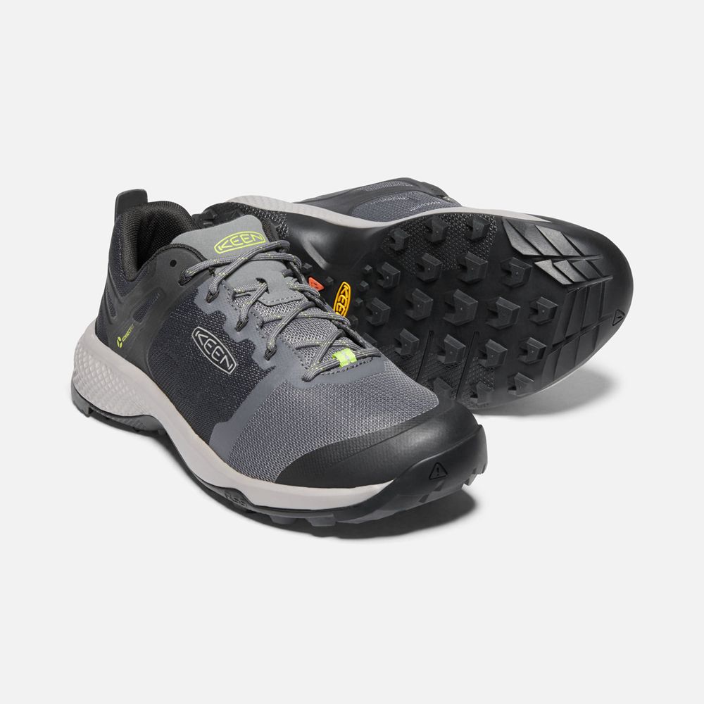 Keen Wandelschoenen Heren Grijs/Zwart - Explore Vent - 58479-TBJP